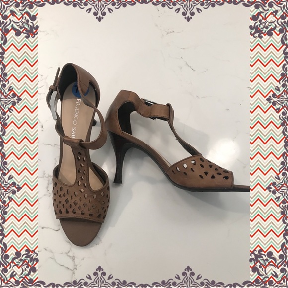 Franco Sarto Shoes - SOLD!! FRANCO SARTO HEELED SANDALS 💕💕💕